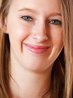 Felicia takes on a huge dildo